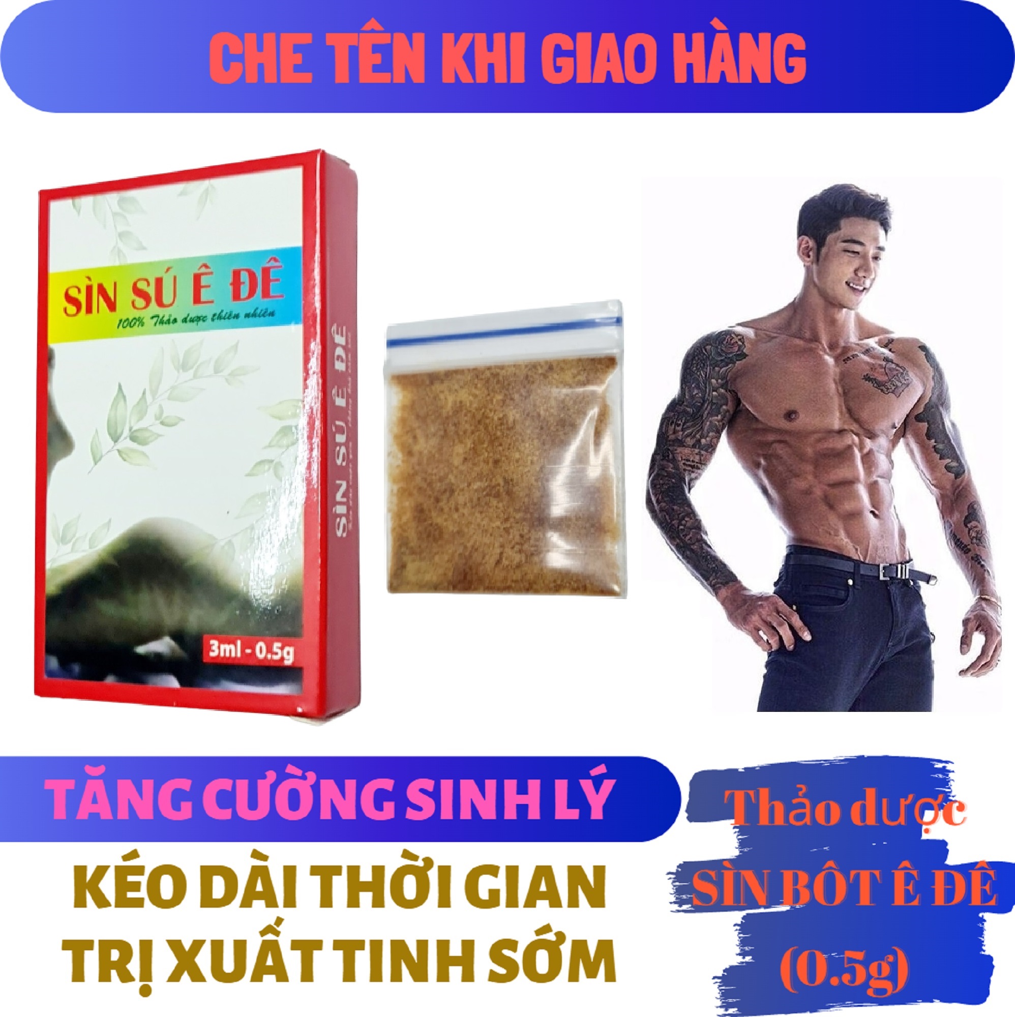 Thảo dược sìn bột ê đê cao cấp nam - hàng chính hãng