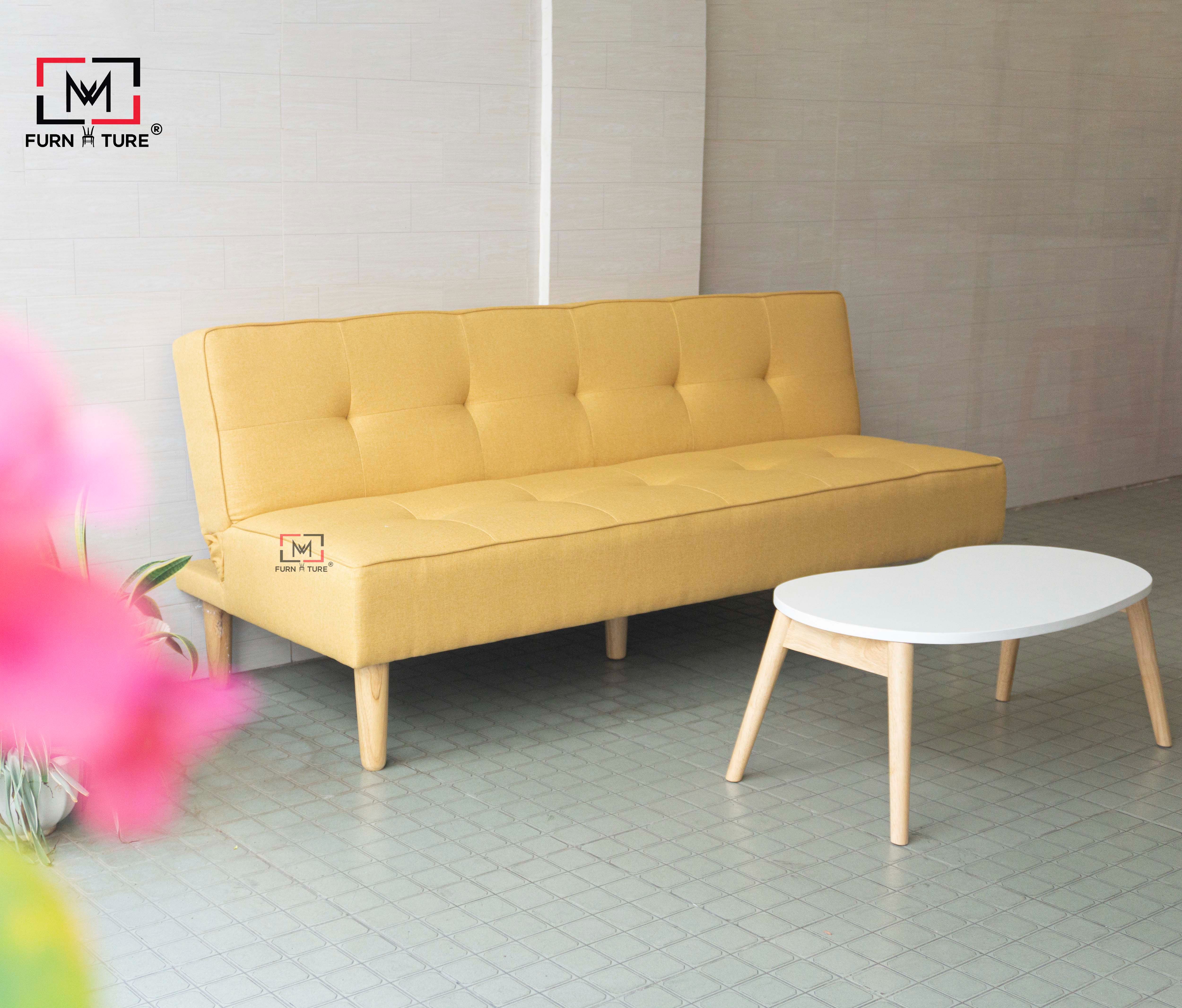 SOFA BED LOẠI 5 CHÂN GỖ CAO CẤP VERSION 1 - HÀNG XUẤT KHẨU MỸ VỚI 3 CHỨC NĂNG GẬP TIỆN LỢI