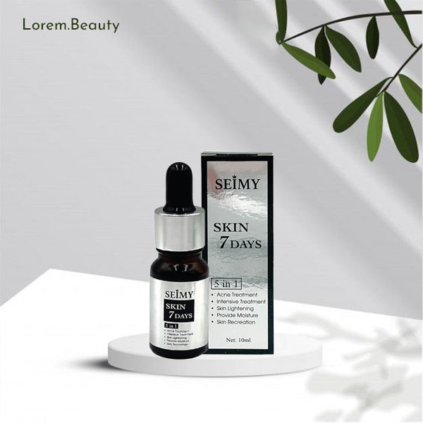 Seimy - Skin 7 Days Serum giảm mụn thâm rỗ công dụng sau 7 ngày