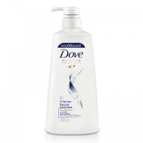 Dầu xả Dove Nutritive Solutions Intense Repair Thái Lan 460ml phục hồi tóc hư tổn