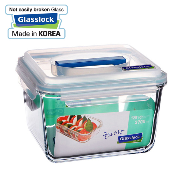 Hộp thủy tinh cường lực glasslock mhrb370 3700ml hàn quốc - larva store