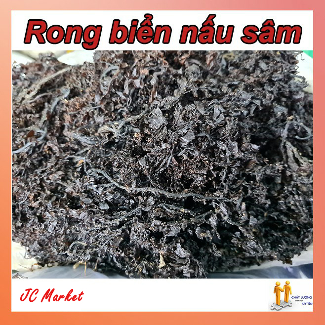 Rong Biển Nấu Nước Sâm (rong đen ráo tay) 1Kg