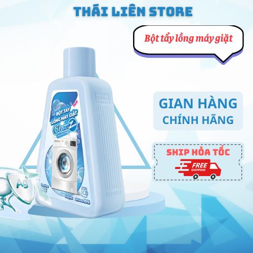 Bột Tẩy Lồng Máy Giặt Cao Cấp CleanZ Giúp Làm Sạch Và Loại Bỏ Cặn Bẩn Hiệu Quả 99% - 200G