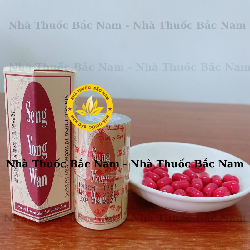 Seng yong wan hổ trợ ăn ngủ ngon hộp 20 viên – Malaysia