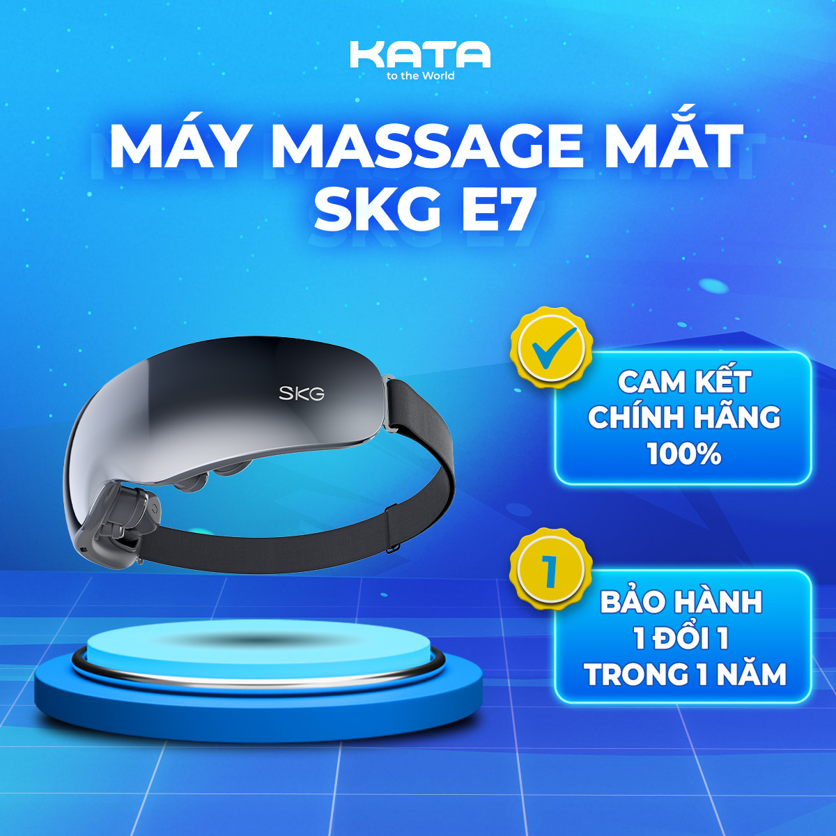 Máy massage mắt kata skg e7-e | kata technology