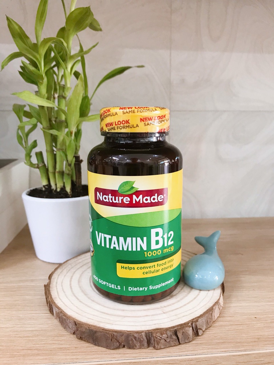 [HCM]Viên Bổ Sung Vitamin B12 Nature Made B12 1000mcg 400 viên của Mỹ
