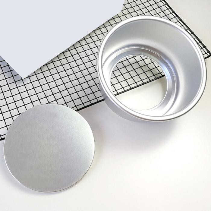 Khuôn Làm Bánh Bông Lan Nhôm Đúc Tròn Đế Rời 6inch -- 7inch -- 8inch Hàng Nhập Khẩu