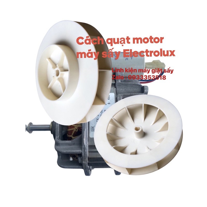 Cánh quạt máy sấy nóng electro edv 605 / 6051 / 6552 / 705 / 7051 / 7552