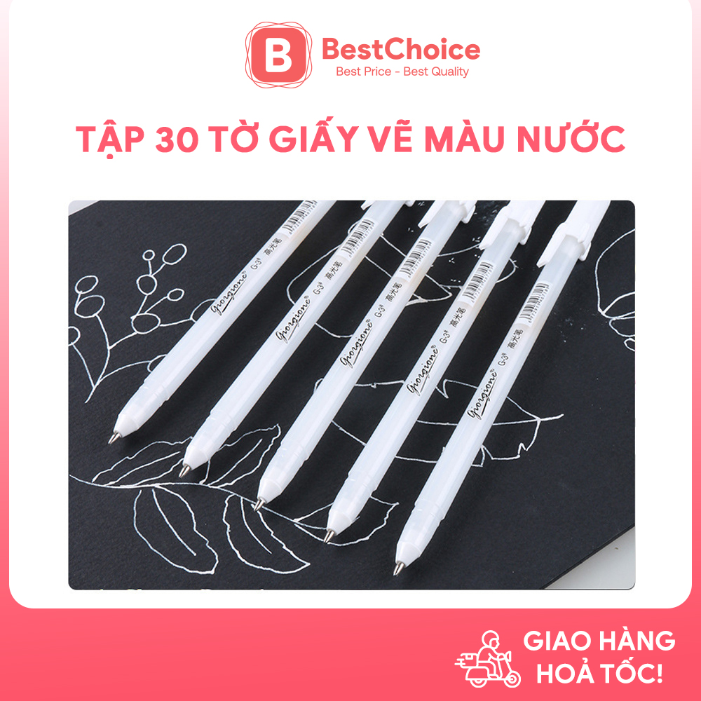 Bút line Giorgione đi nét mực trắng, bút mực trắng 0.8mm