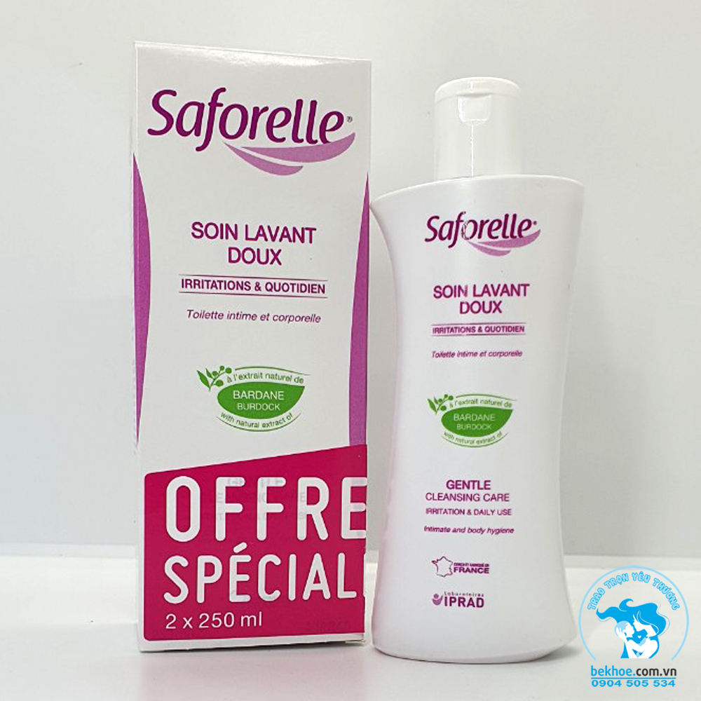 Dung Dịch Vệ Sinh Saforelle 250Ml - Dung Dịch Vệ Sinh Dành Cho Phụ Nữ Của Pháp