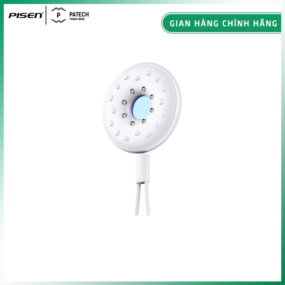 Thiết bị cảnh báo chống quay trộm Pisen, máy rò camera, phát hiện nguồn tín hiệu ở khoảng cách 10m, model: FYD-JD01, màu trắng - Hàng chính hãng
