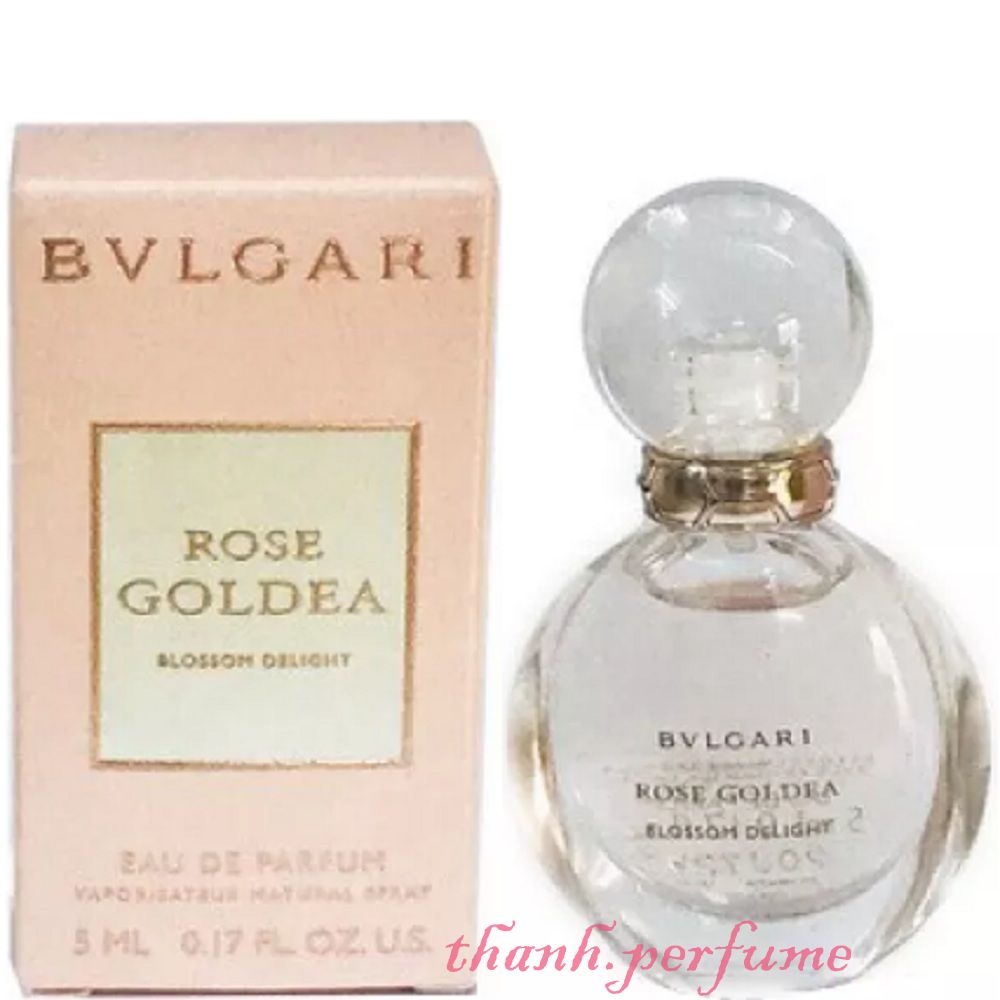 Nước Hoa Nữ 5ml Bvlgari Goldea Rose Blossom Delight EDP