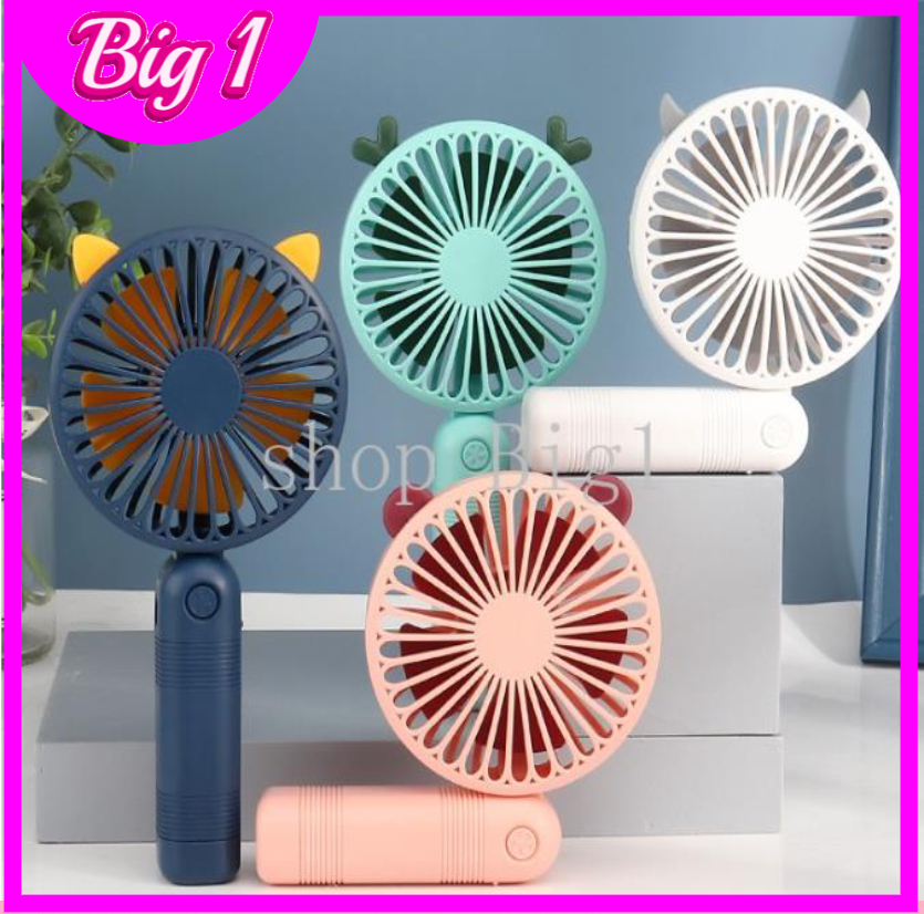 Quạt mini quạt cầm tay mini fan gấp gọn sạc usb