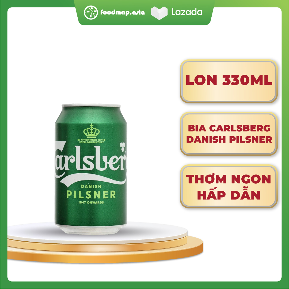 Date 6/10/2024 - bia carlsberg danish pilsner - lon 330ml