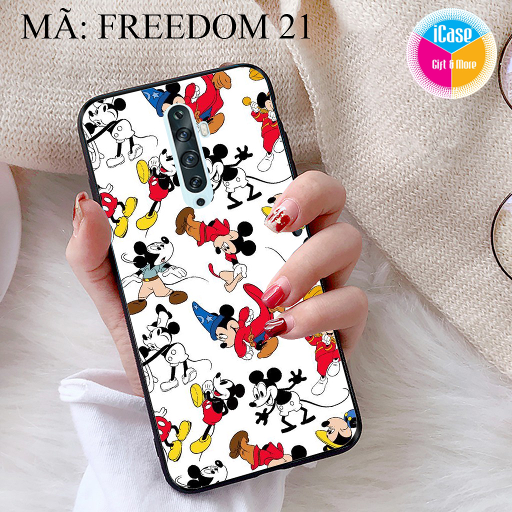 [HCM]Ốp lưng iCase dành cho Oppo Reno 2F viền dẻo TPU BST Phong cách tự do
