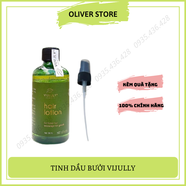 [TẶNG CỘT TÓC] Tinh dầu bưởi Vijully cao cấp 100% Thiên nhiên - Ngăn rụng tóc - Kích thích mọc tóc, Chính hãng 100%