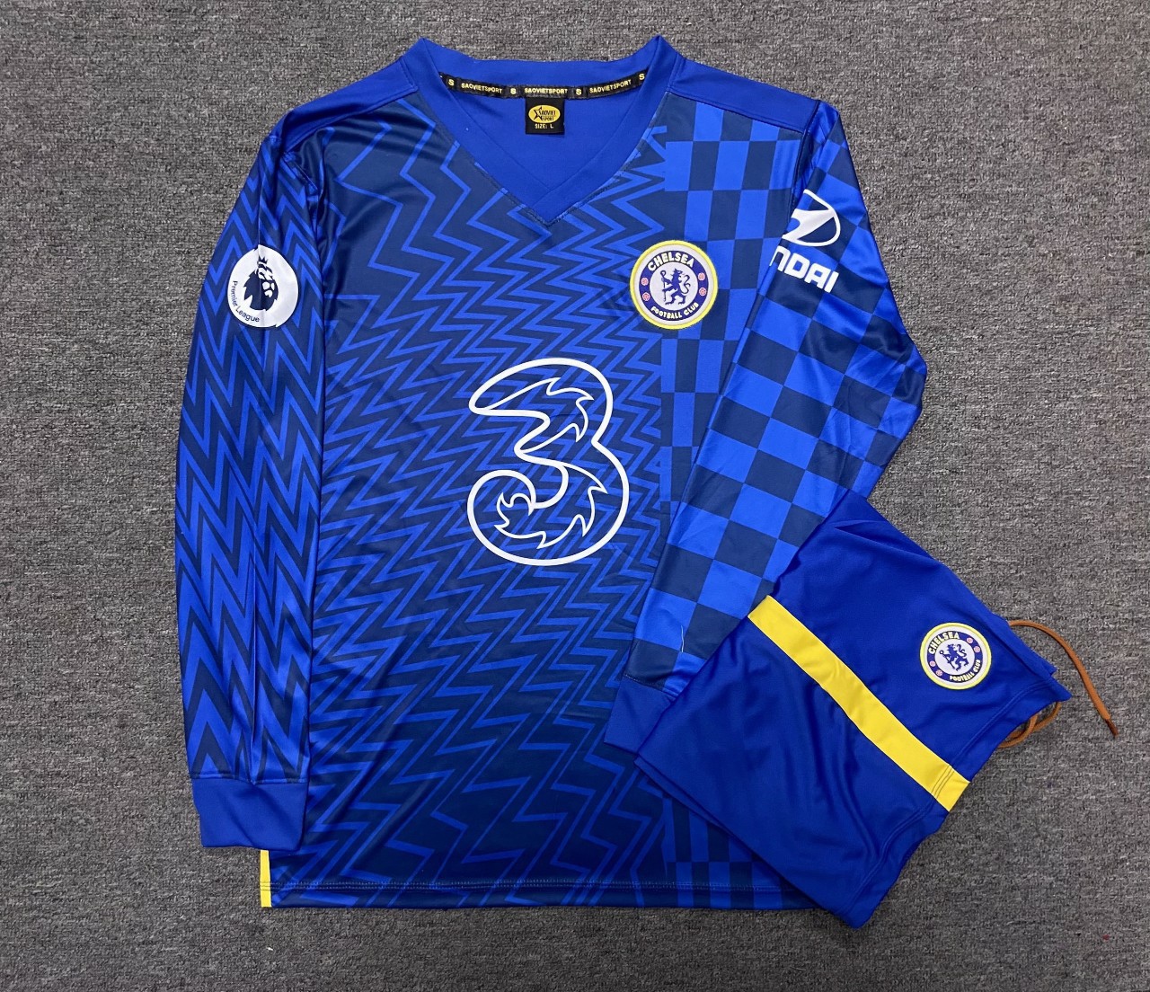 [MẪU MỚI NHẤT 2021/2022]BỘ QUẦN ÁO ĐÁ BANH CLB CHELSEA MỚI NHẤT