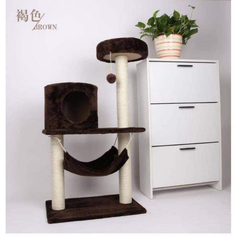 Trụ cào móng cho mèo- Cattree nhà cây cho mèo- nhà cho mèo - Boss City