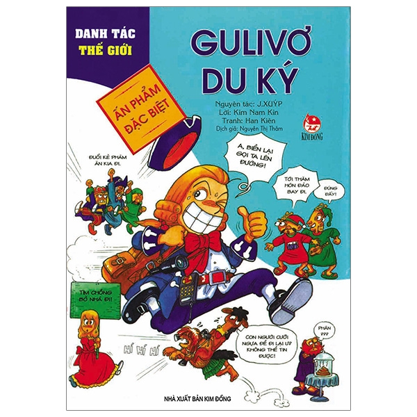 Fahasa - danh tác thế giới: gulivơ du ký