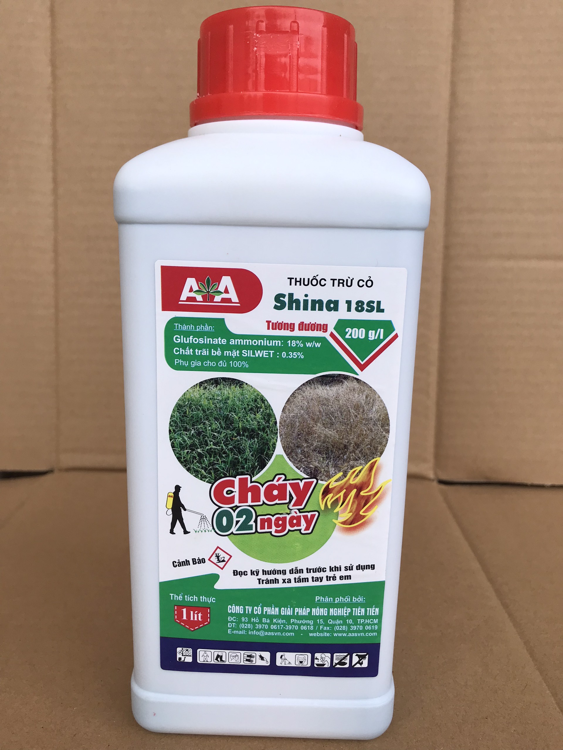 CỎ CHÁY 2 NGÀY SHINA 18SL / Chai 1L- Hiệu quả cao