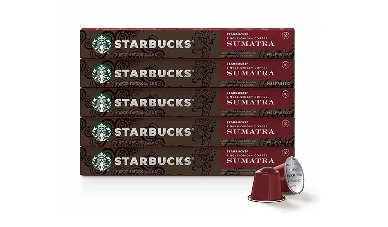 Starbucks® Sumatra by Nespresso® - PACK 40 Capsules, DATE 08/2025
