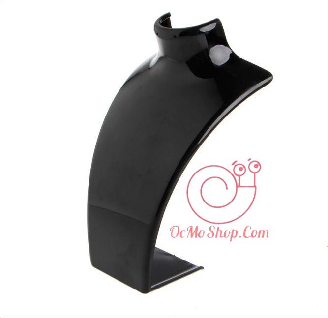 [HCM]Cổ manocanh trưng bày dây chuyền nhựa size trung 21cmx16cm