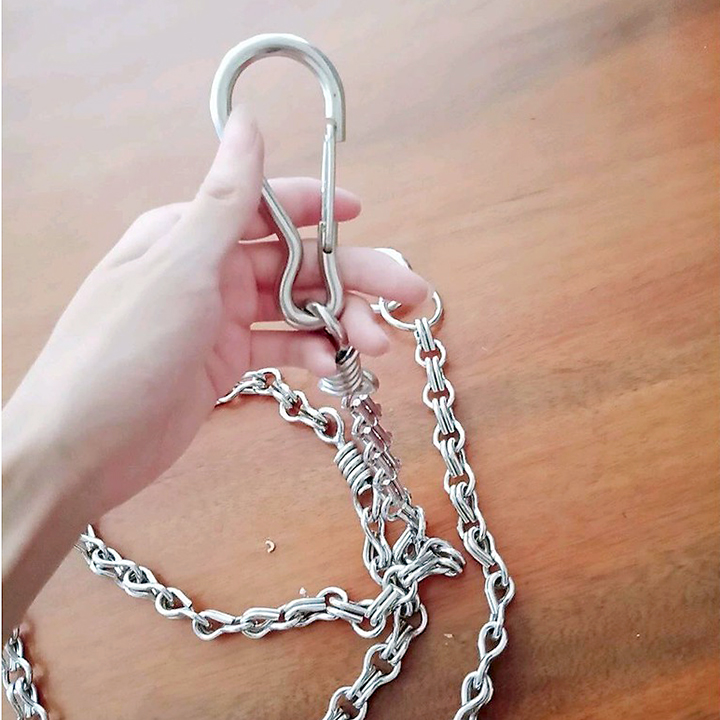 [HOÀN TIỀN 10%]Dây xích inox kèm vòng cổ dành cho thú cưng - Cutepets