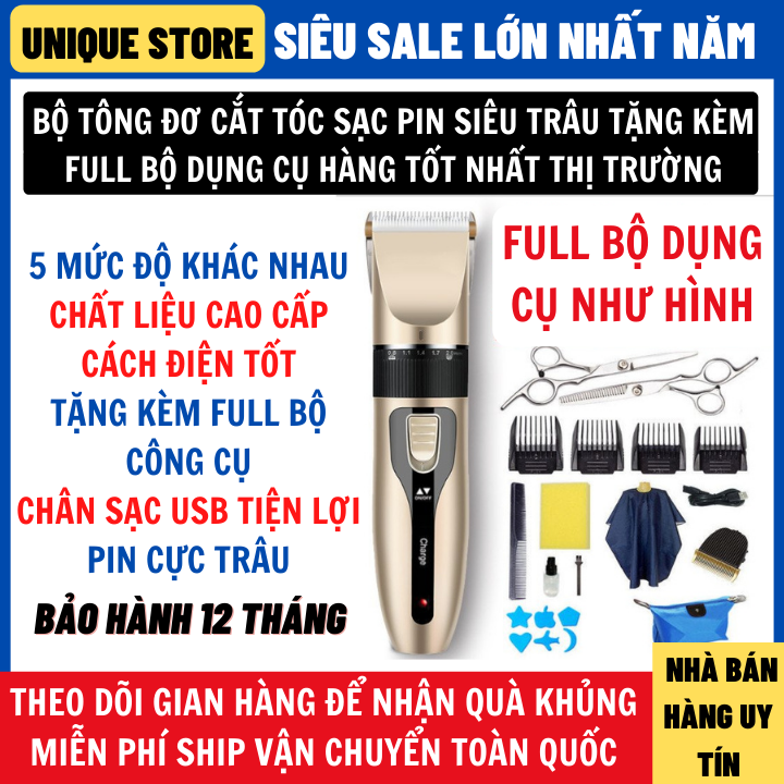 Tông đơ cắt tóc - tăng đơ cắt tóc - tông đơ hớt tóc - máy cạo râu