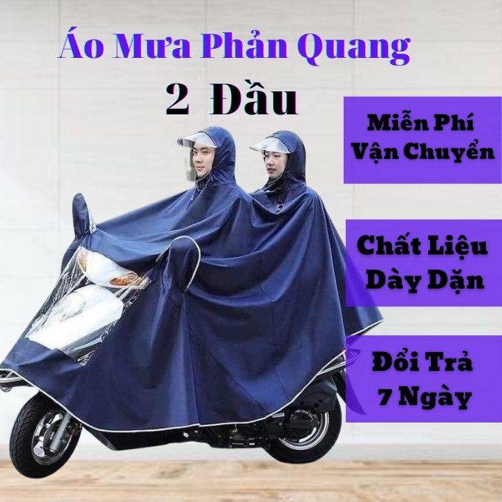 Áo mưa phản quang 2 đầu loại đẹp