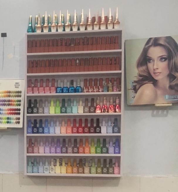 Kệ để sơn nail hình chữ nhật - siêu bền, kệ nail