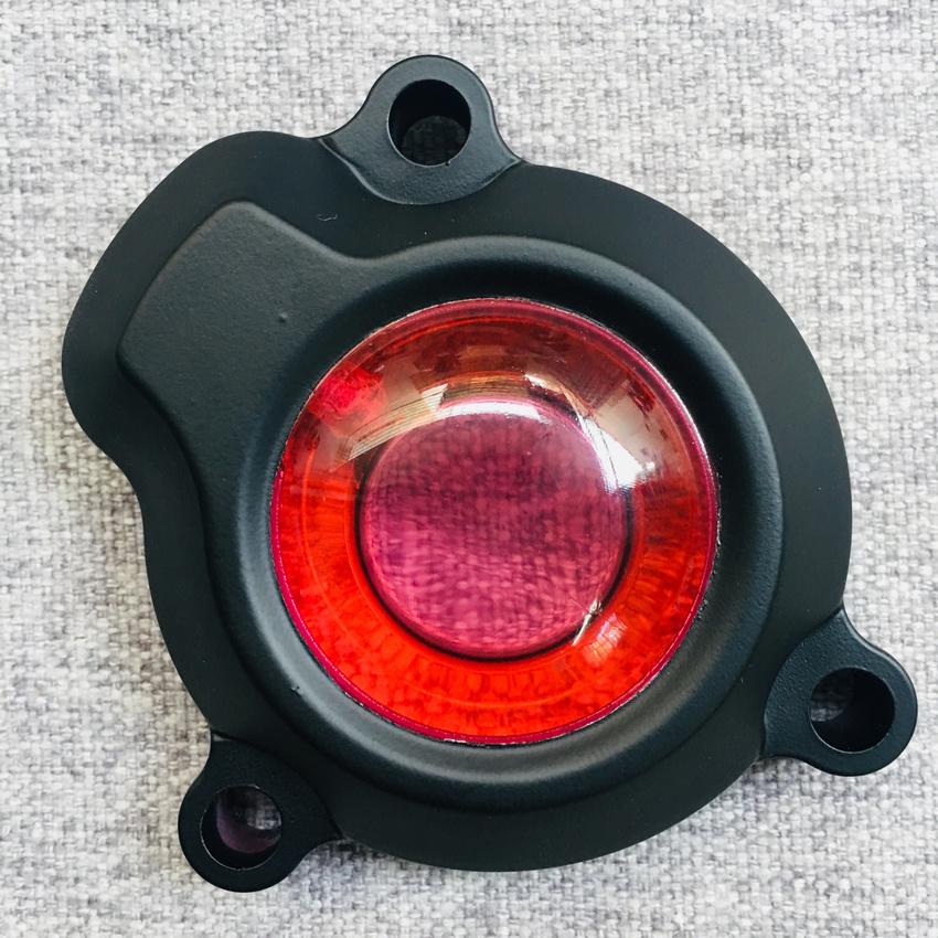 Nắp lọc nhớt trong suốt trang trí xe dành cho Exciter 135,150 (MÀU ĐỎ)