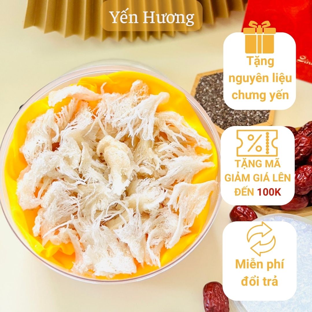 Chân tổ yến sào loại 1 cao cấp yến hương yến sào nha trang khánh hòa 100 gr