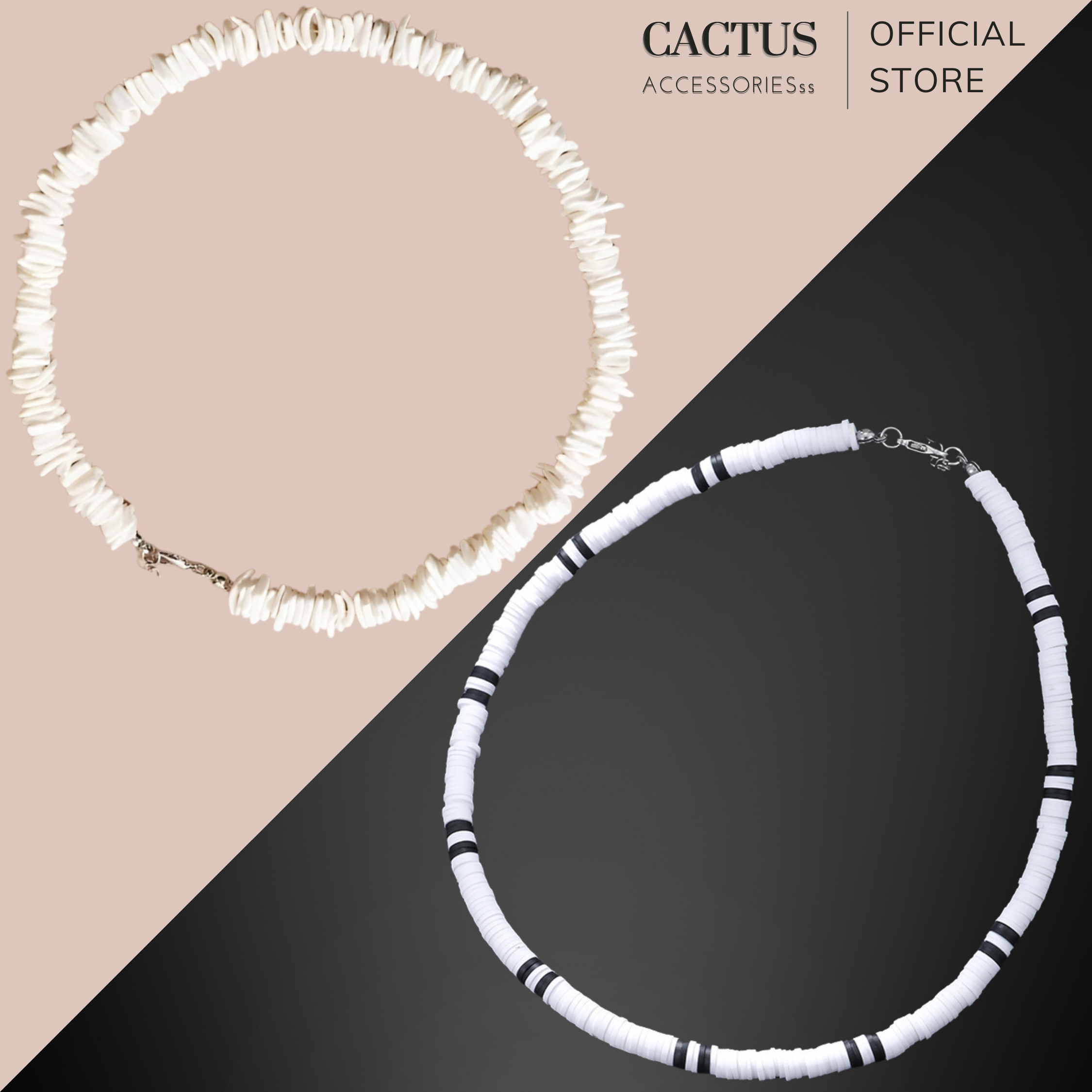 Dây chuyền choker ôm cổ dạng viên sỏi kiểu dáng unisex