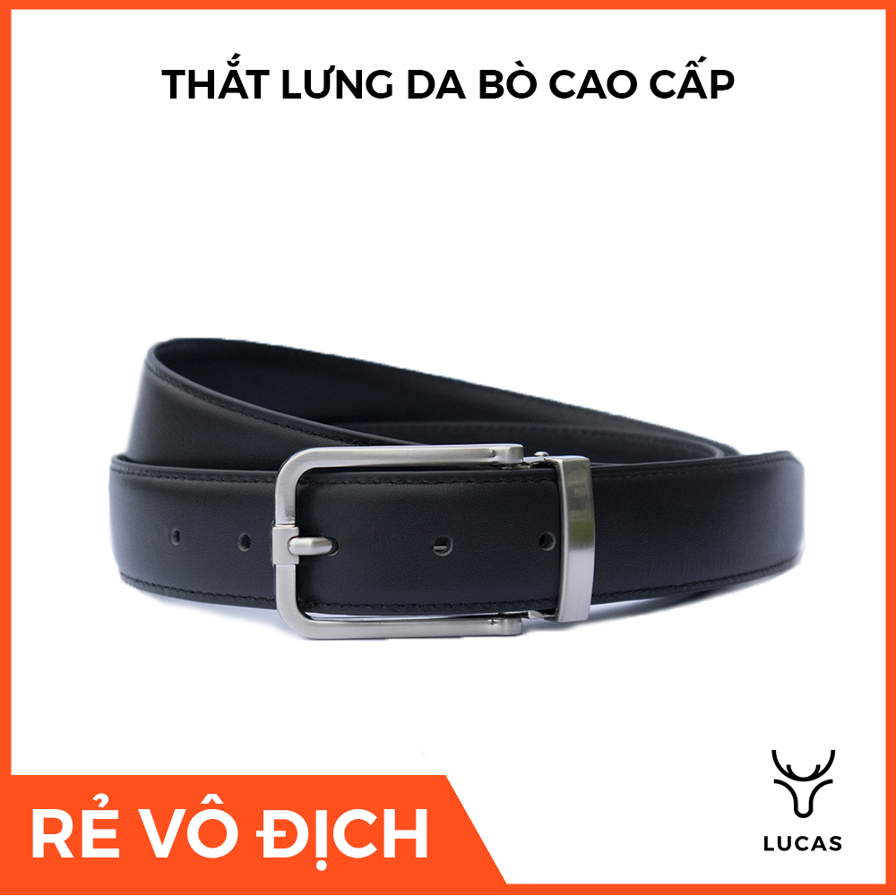 Thắt lưng nam da bò thật , dây nịt nam cao cấp