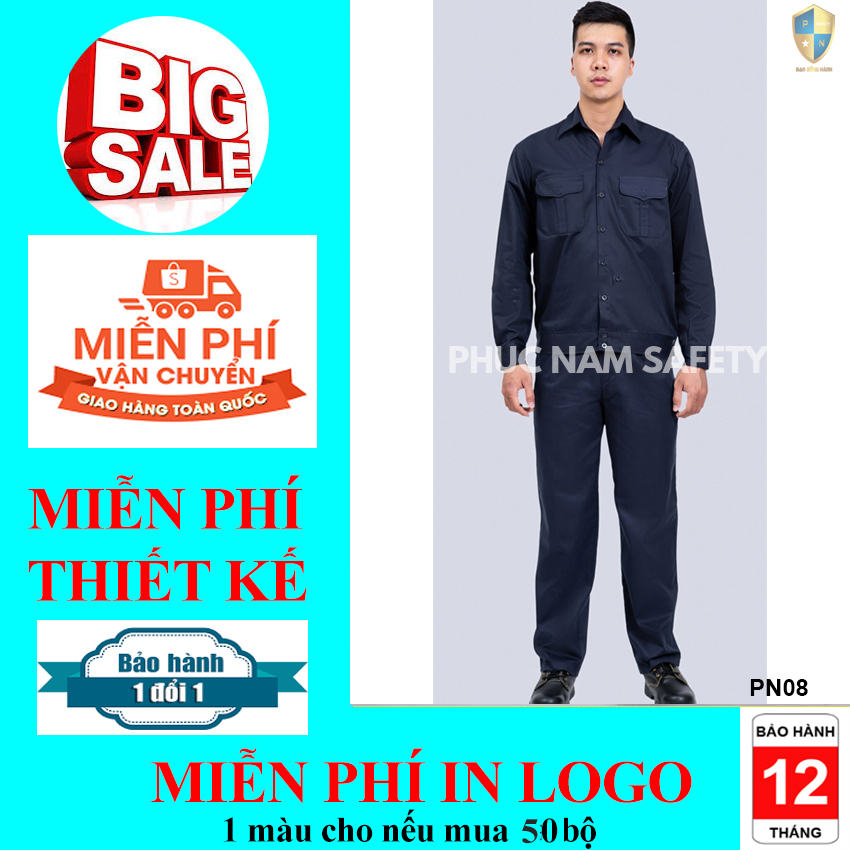 Bộ quần áo bảo hộ lao động, quần áo bảo hộ lao động màu tím than – PN08TH, quần áo bảo hộ chất lượng, quần áo bảo hộ lao giá rẻ, đồng phục công ty, đồng phục kỹ sư, đồng phục lao động, bảo hộ lao động Phúc Nam