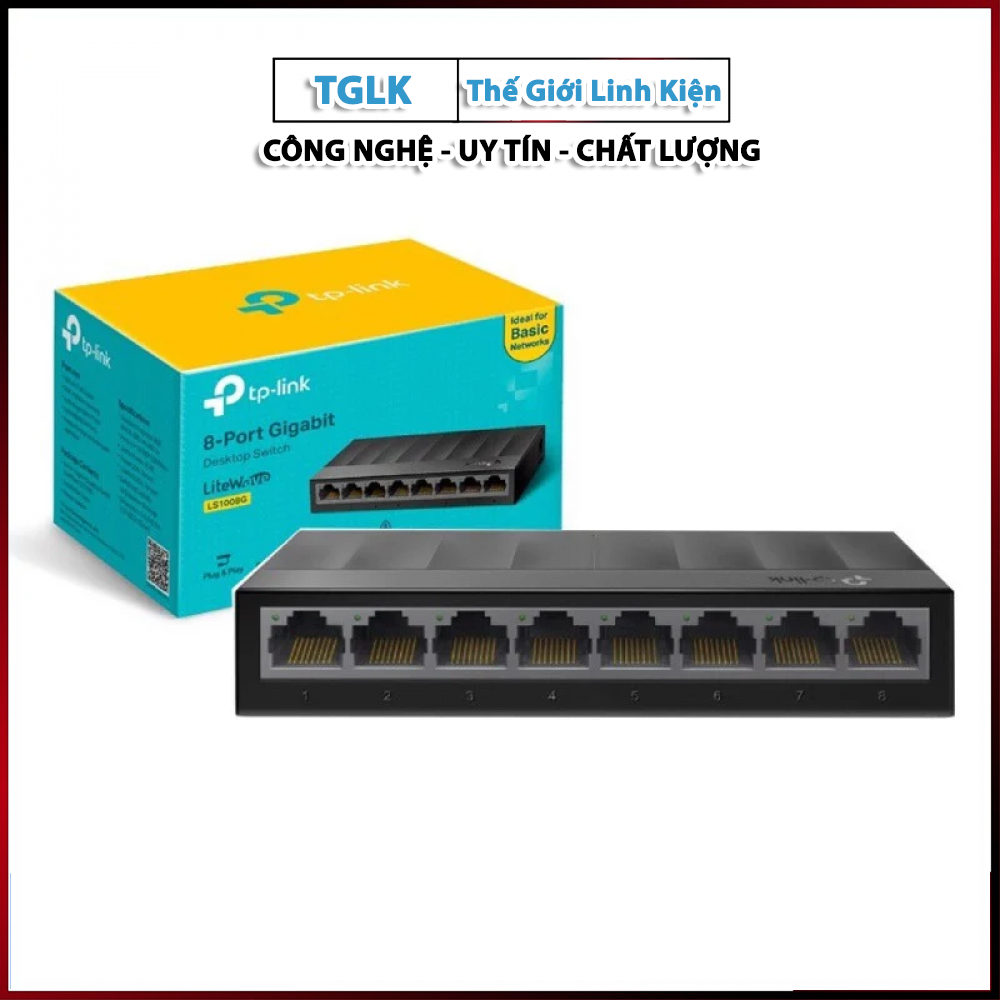 BỘ CHIA MẠNG TP-LINK LS1008G 8 CỔNG GIGABIT