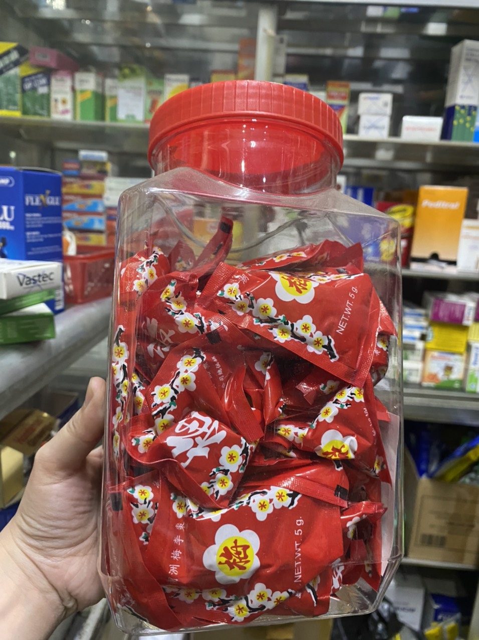 Kẹo xí muội hoa mai