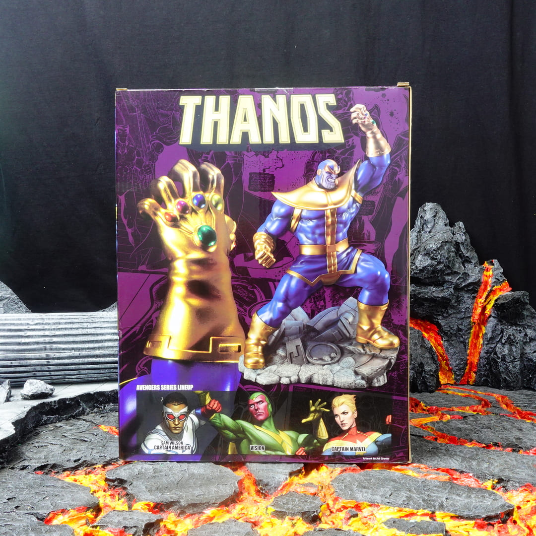 Mô hình Kotobukiya ARTFX+ Thanos dòng Marvel Multiverse Avengers Series 28cm MVKOTO01