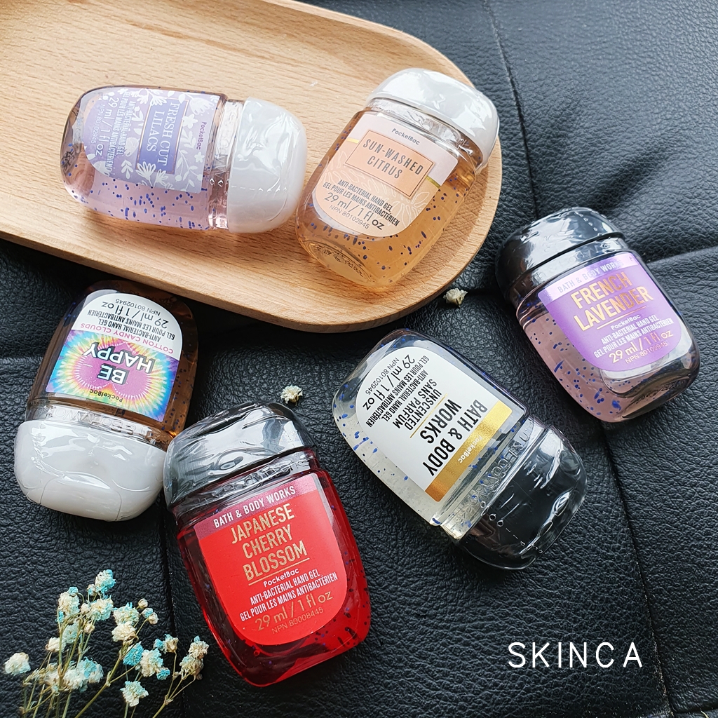 Nước rửa tay khô diệt khuẩn Bath & Body Works PocketBac Hand Sanitizer Gel 29ml