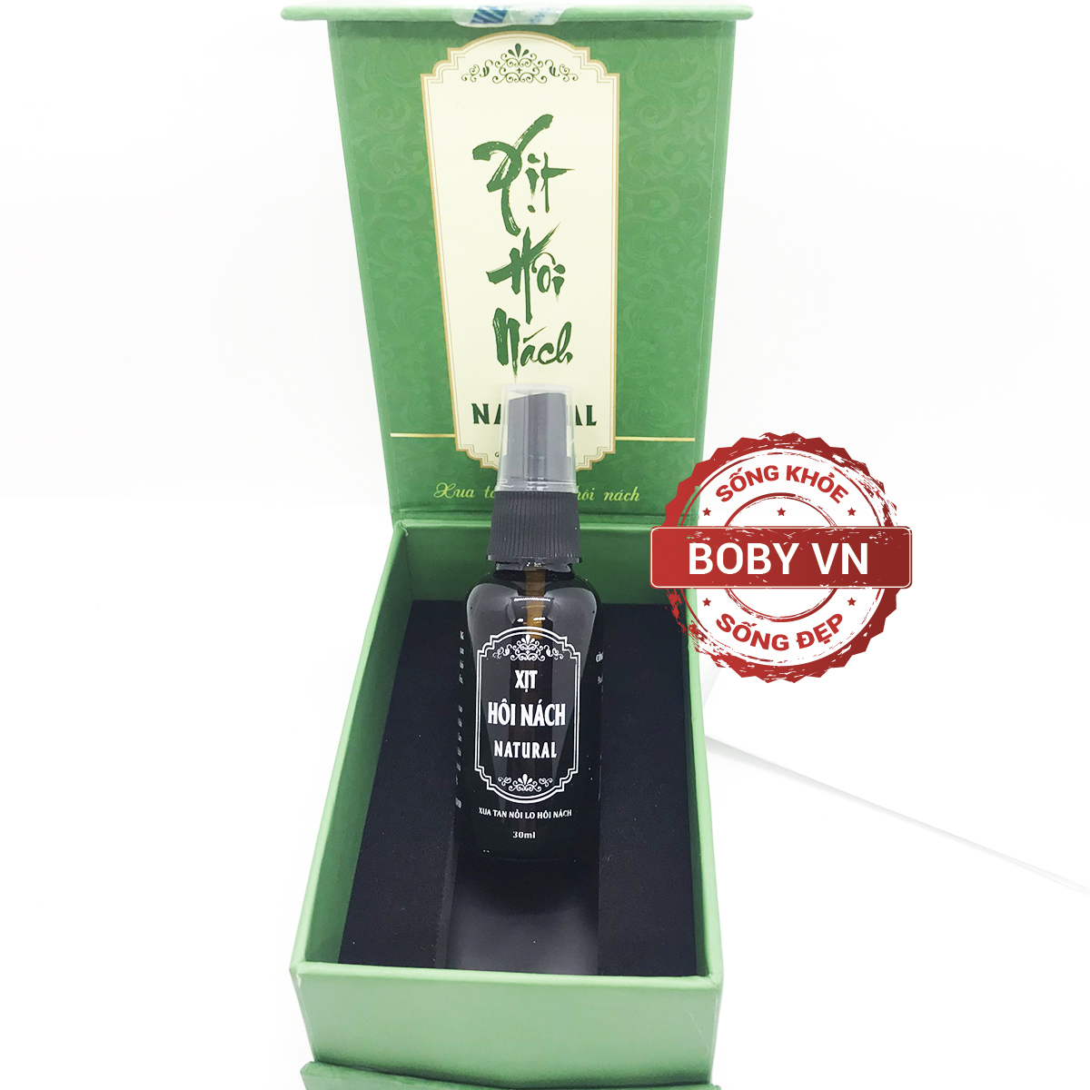 Xịt trị hôi nách natural xua tan nỗi lo hôi nách 30ml