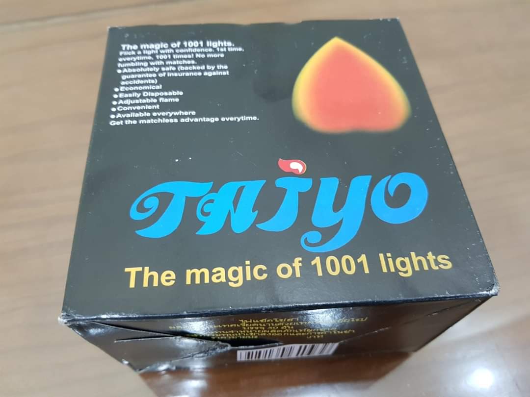 Bật lửa Thailand Taiyo  giá bán 1 hộp 50 chiếc sản phẩm