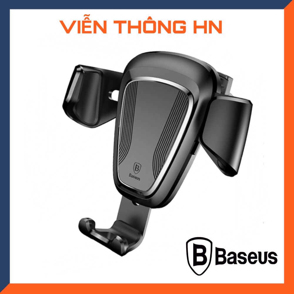 Giá đỡ điện thoại trên xe hơi oto baseus gravity car mount cao cấp gắn cửa điều hòa - giá đỡ điện thoại ứng dụng cho oto