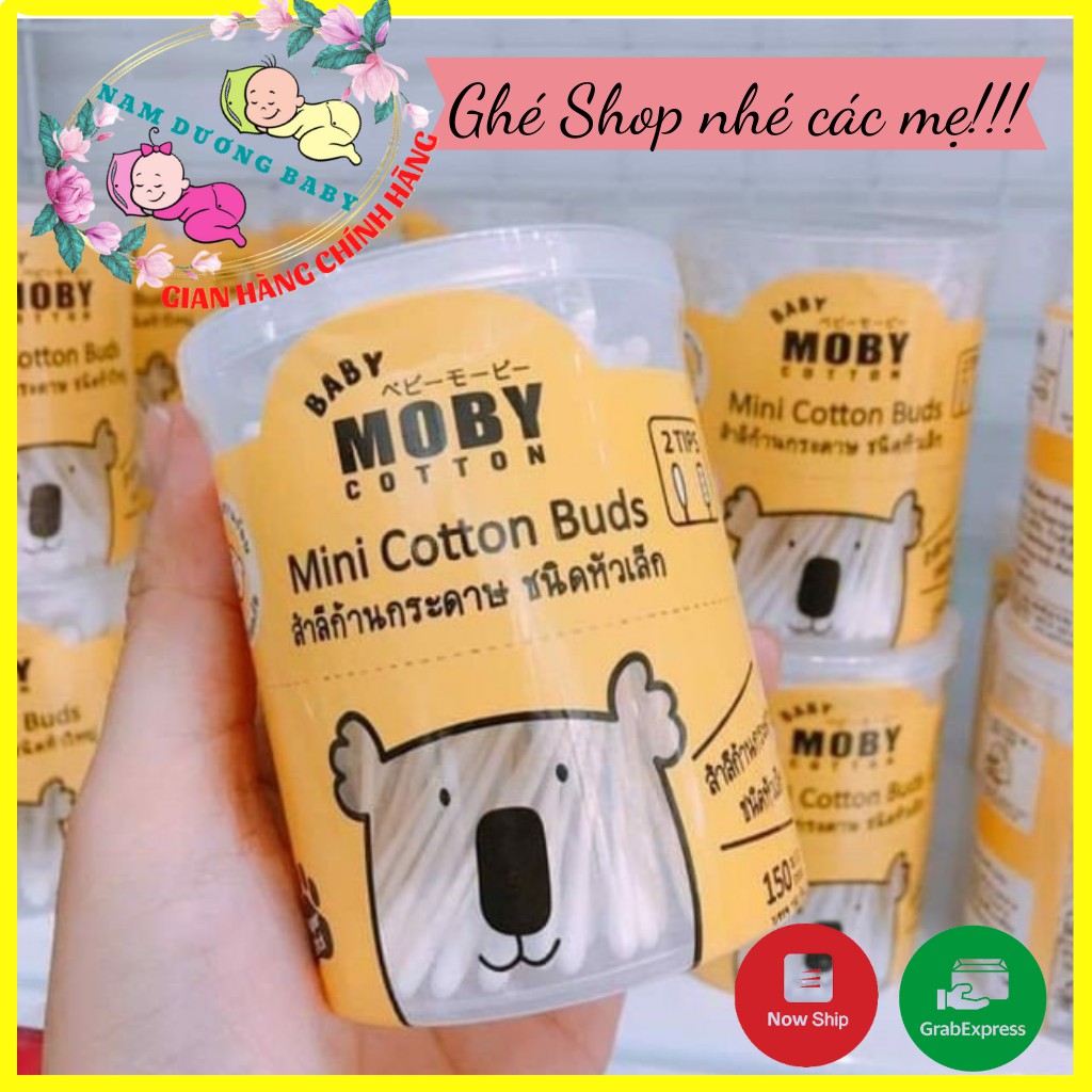 Bông Tăm Moby Thái Lan. An toàn cho bé