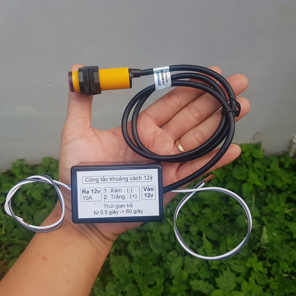 Công tắc cảm biến khoản cách 12v có tạo trễ