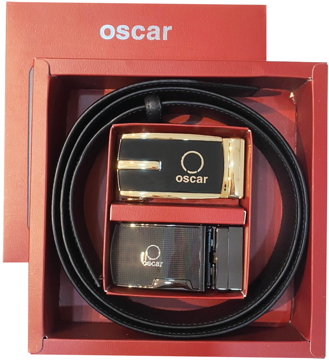 Bộ combo thắt lưng nam thương hiệu oscar - ocmblae 114