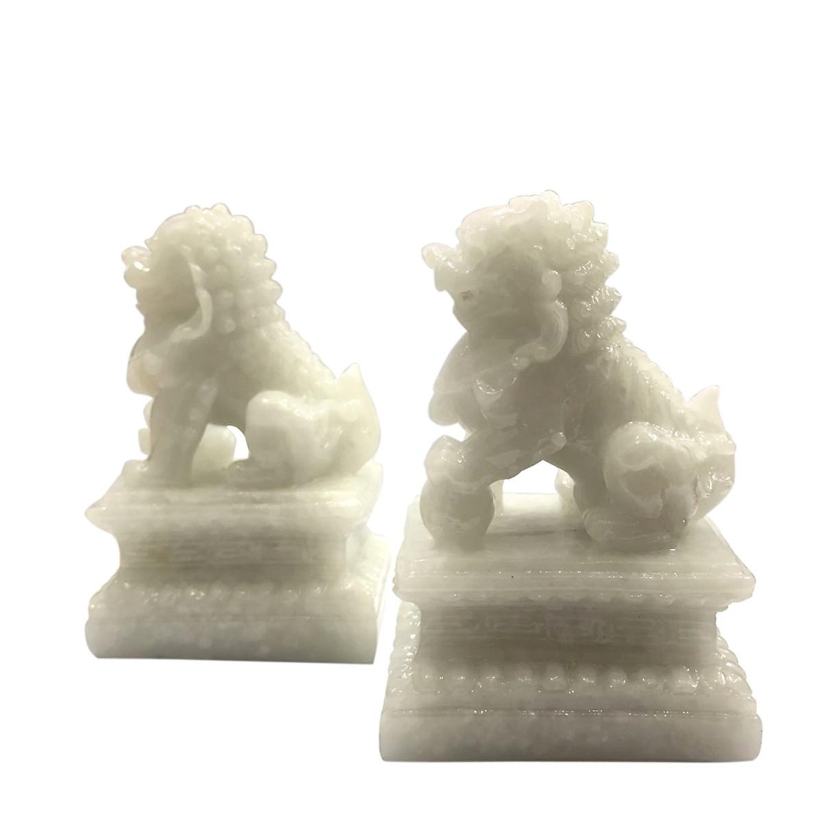 [FreeshipMAX] Cặp tượng đá trang trí kỳ lân - đá non nước