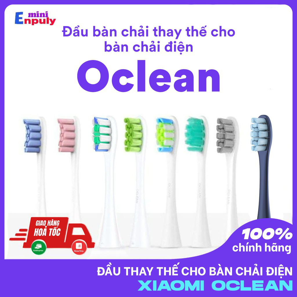 Oclean Bộ 2 đầu bàn chải thay thế cho bàn chải điện X/One/SE/Air