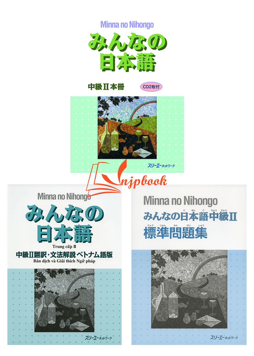 Minna no nihongo trung cấp 2 – bộ 3 cuốn