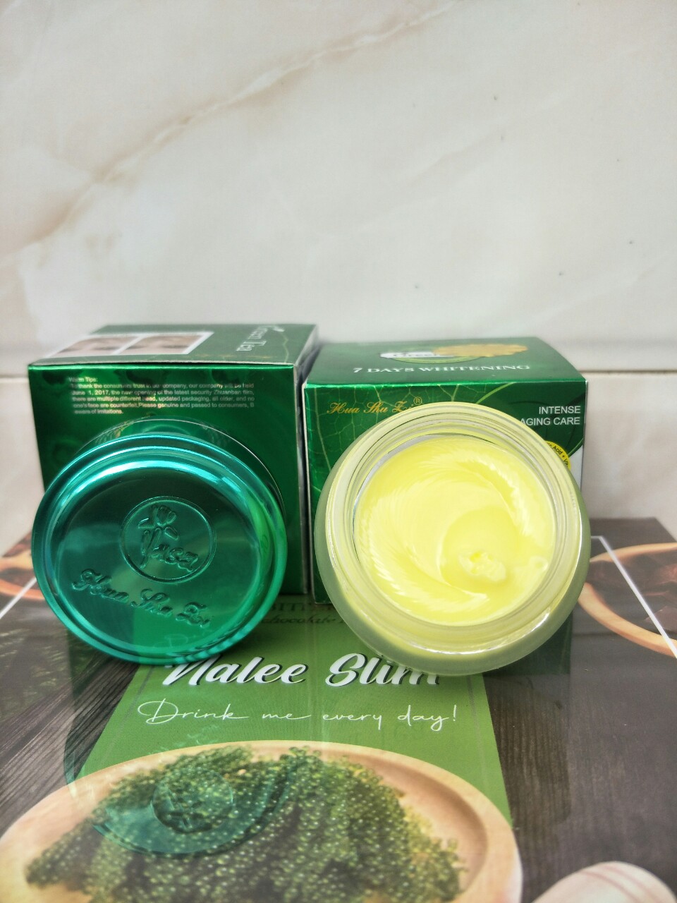 Kem trắng da 7 ngày Green Tea