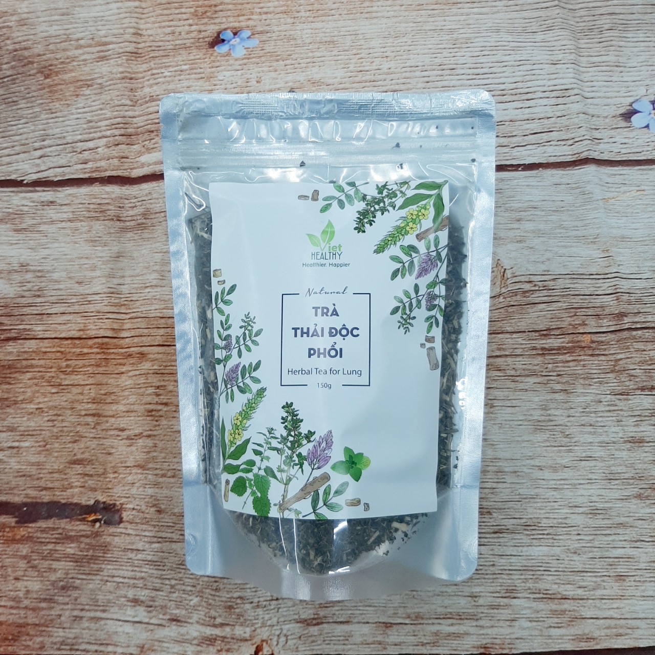 Trà thảo dược thanh lọc phổi Viethealthy 150g